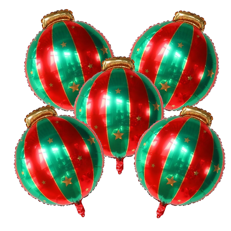 5pcs Red Green Christmas Ball  - Wedding Decor Supply Store recension och pris
